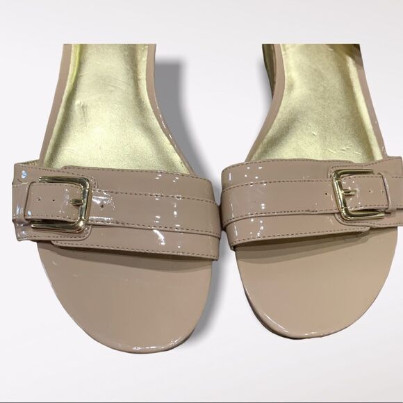 BCBGENERATION Platform Cork Sandals Sz 9.5 Beige - Picture 6 of 10